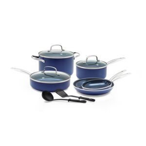 BLUE DIAMOND 10 PCS COOKWARE SET BLUE DIAMOND 10 PCS COOKWARE SET
